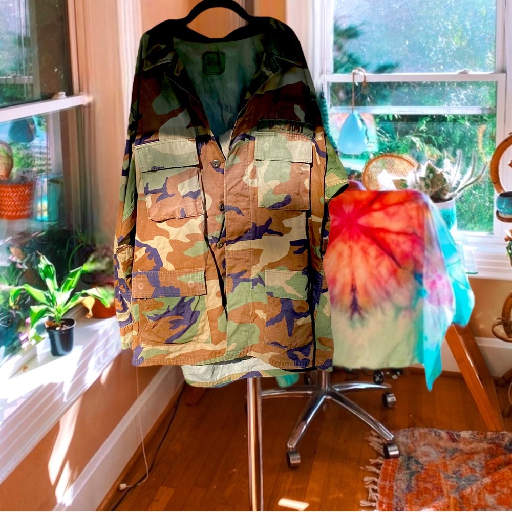 authentic army jacket 🌊